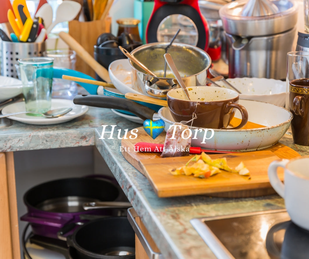 hus och torp blogg alltid stökigt hemma, men ingen städar