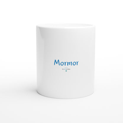 hus och torp - ett hem att älska - mormor - vit mugg - framsida